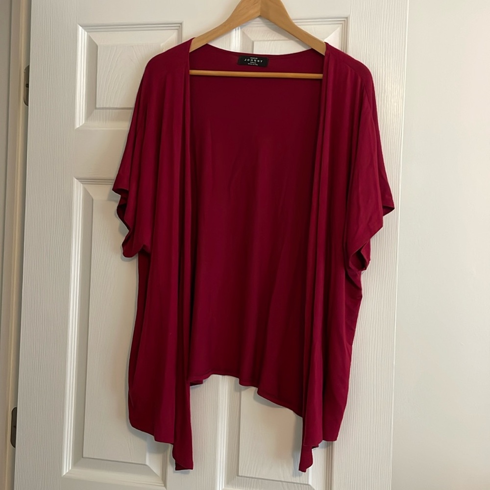 Short sleeve cardigan